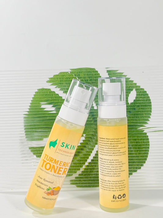 Turmeric Facial Toner with Vitamin C – Pore Refining & Brightening